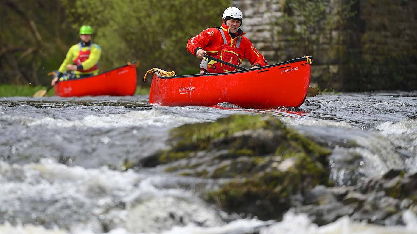 British Canoeing Advanced Open Water Canoe Leader Training